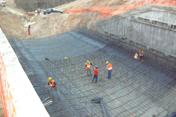 Realizzazione di gallerie artificiali cantiere Vibo Valentia