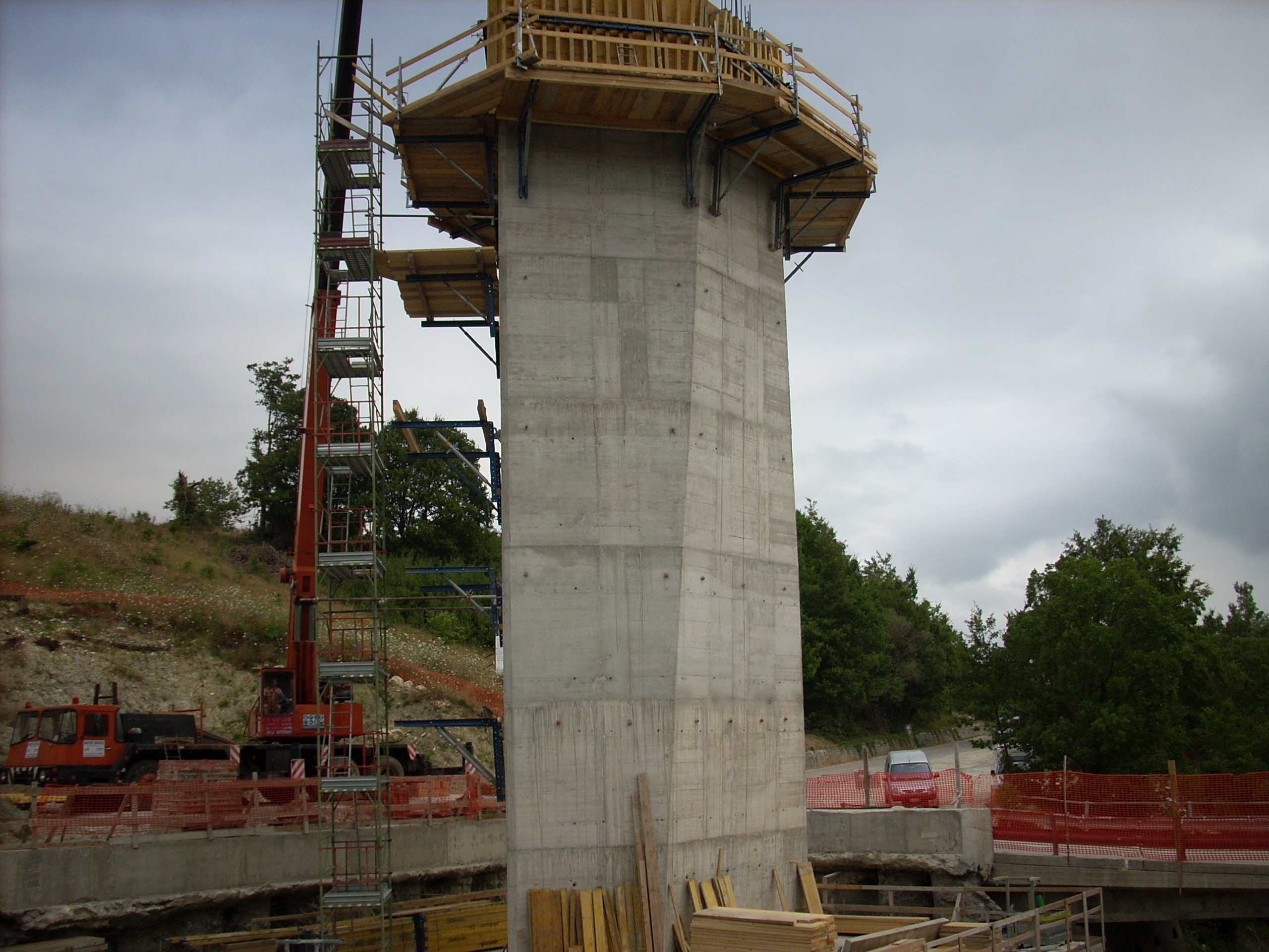 Realizzazione-viadotto-con-impalcato-in-ferro-SS-17-Isernia